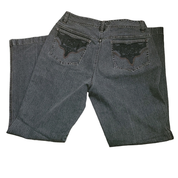 Sigrid Olson Jeans Black 10 - Picture 1 of 3